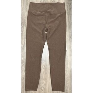 Vuori Clean Elevation Leggings Brown Athletic Sports Comfort Size L/XL High Rise